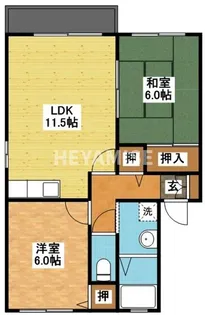 Maple B【1階】の間取り