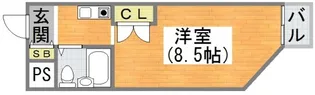 リーダースパーク21【4階】の間取り