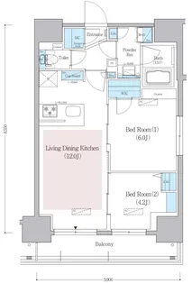 東京都台東区蔵前4【一戸建】の間取り