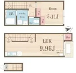 プライムガーデン武蔵小金井の間取り