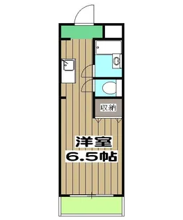 1Kの間取り画像