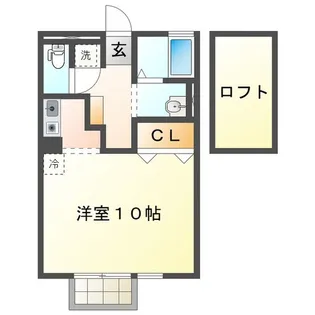 シャルム【2階】の間取り