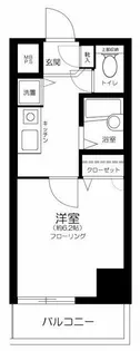 東京都新宿区西早稲田3【マンション】の間取り