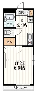 アルページュ目白【1階】の間取り
