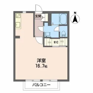 スプリングフィールズA【1階】の間取り