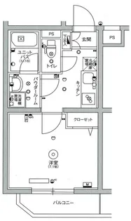 スカイコート小竹向原【3階】の間取り
