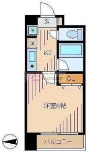東京都中野区本町3【マンション】の間取り