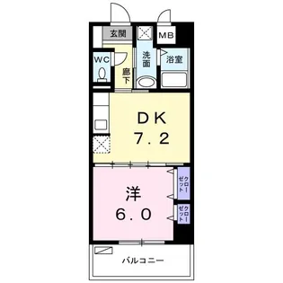 玉城SOU(タマグスクソウ)【2階】の間取り