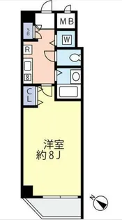 グランヴァン学芸大学【2階】の間取り
