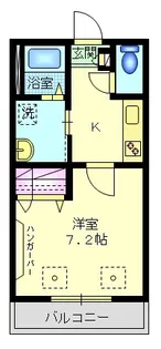1Kの間取り画像