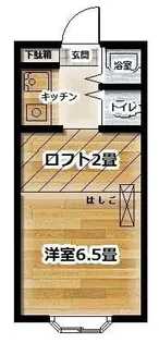 ジュネスクリエイトIII【1階】の間取り