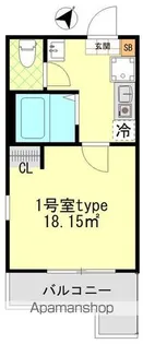 フェリス新子安【2階】の間取り