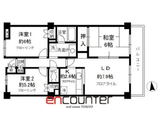 パークハイム F【2階】の間取り