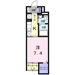 マルサ プリモ【1階】の間取り
