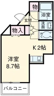 ELM宿河原【3階】の間取り