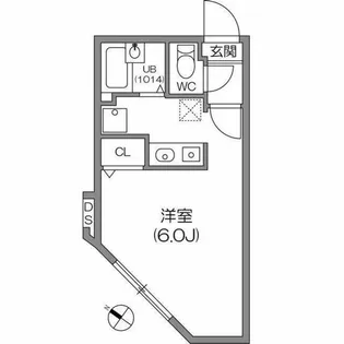 ZESTY小石川【4階】の間取り