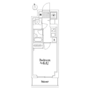 ライズステージ馬込【1階】の間取り