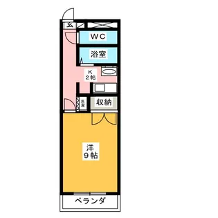 JJ八事ビル【3階】の間取り