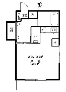 グランディール桜台【2階】の間取り