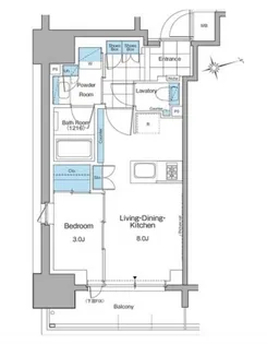 ルフォンプログレ本郷三丁目【7階】の間取り