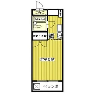 フローラハウス【1階】の間取り