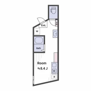 Liz西日暮里【1階】の間取り