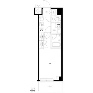 ルーブル大島弐番館【4階】の間取り