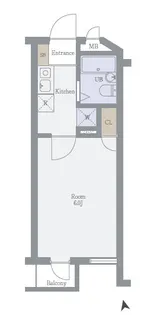 フェニックス代々木上原【2階】の間取り