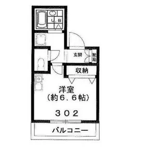 ベルジュ91【3階】の間取り