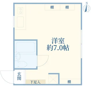 ラ・リヴィエール【1階】の間取り