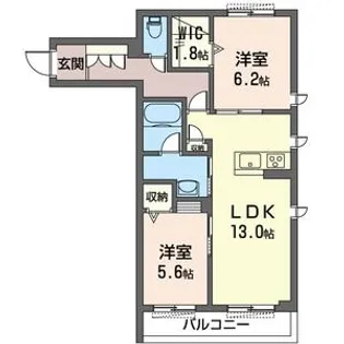 ブルーベル【3階】の間取り