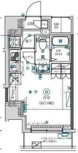 MAXIV八王子【7階】の間取り