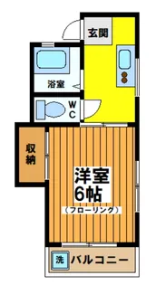 ハイツ小林【2階】の間取り