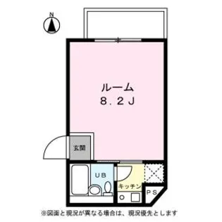 グランドール御影【3階】の間取り