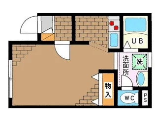東京都大田区千鳥1【アパート】の間取り