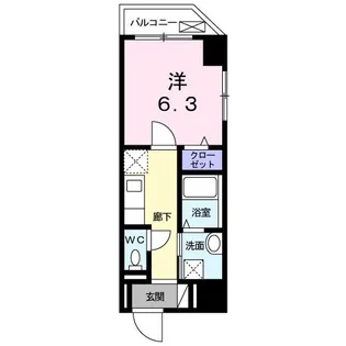 リベルラ【3階】の間取り