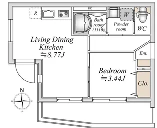 東京都豊島区巣鴨5【マンション】の間取り