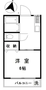 千川シティハウス【3階】の間取り
