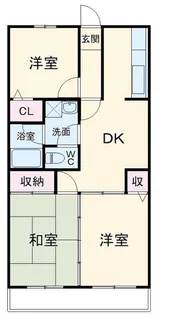 パル・メゾンYGM【3階】の間取り