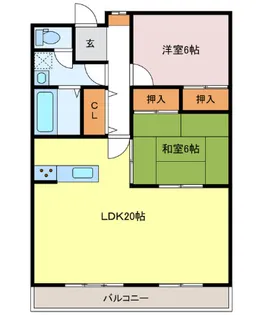 ハイツA&G【7階】の間取り