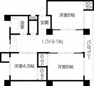 メゾンB【2階】の間取り