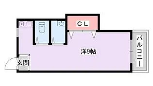 センスマンション【2階】の間取り