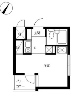 スカイコート西川口第5【4階】の間取り