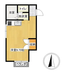 applause B【1階】の間取り