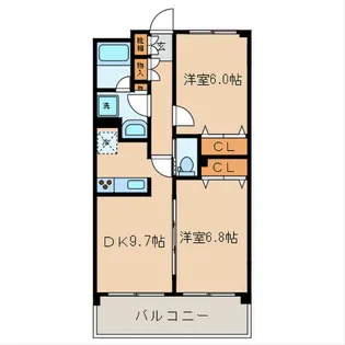 あるふぁII【4階】の間取り