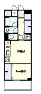 エスポワール芝公園【9階】の間取り