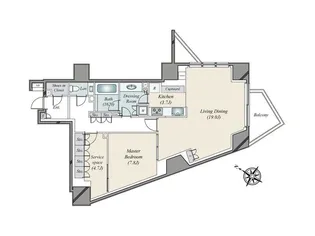 ザ・神宮前レジデンス【4階】の間取り