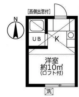 第8紀州ハイツ【1階】の間取り