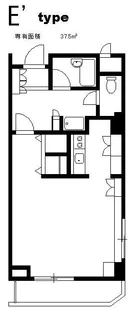 花京院ビル【5階】の間取り