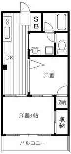 メゾンブランシュ【3階】の間取り